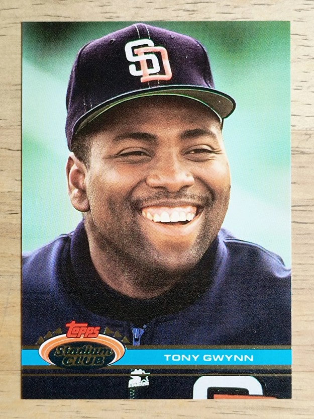 1991 Stadium Club #308 Tony Gwynn