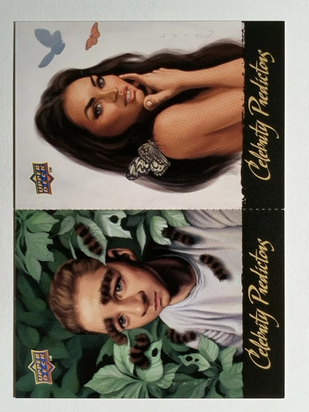 2010 Upper Deck Celebrity Predictors #CP5/CP6 Megan Fox/Shia LaBeouf