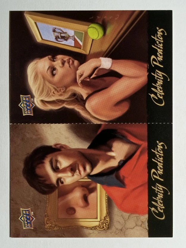 2010 Upper Deck Celebrity Predictors #CP11/CP12 Anna Kournikova/Enrique Iglesias