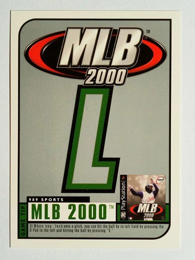 2000 MLB Sports Game Tips #3 Game Tip