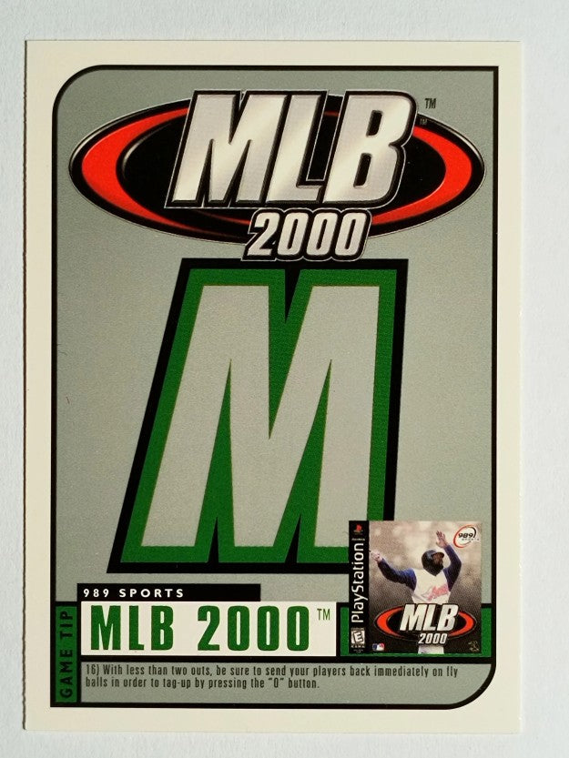 2000 MLB Sports Game Tips #16 Game Tip