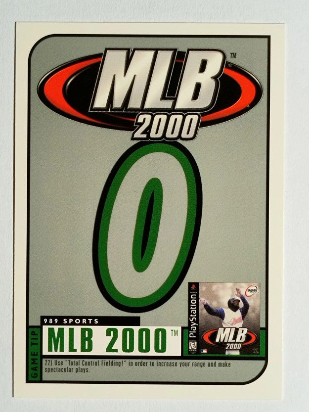 2000 MLB Sports Game Tips #22 Game Tip