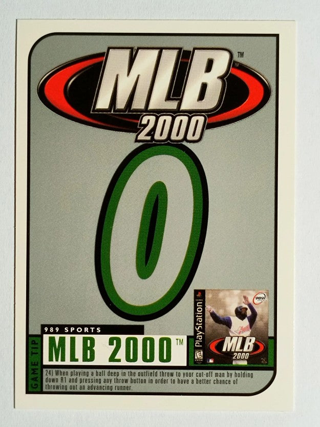 2000 MLB Sports Game Tips #24 Game Tip