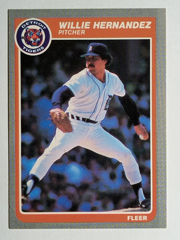1985 Fleer #10 Willie Hernandez