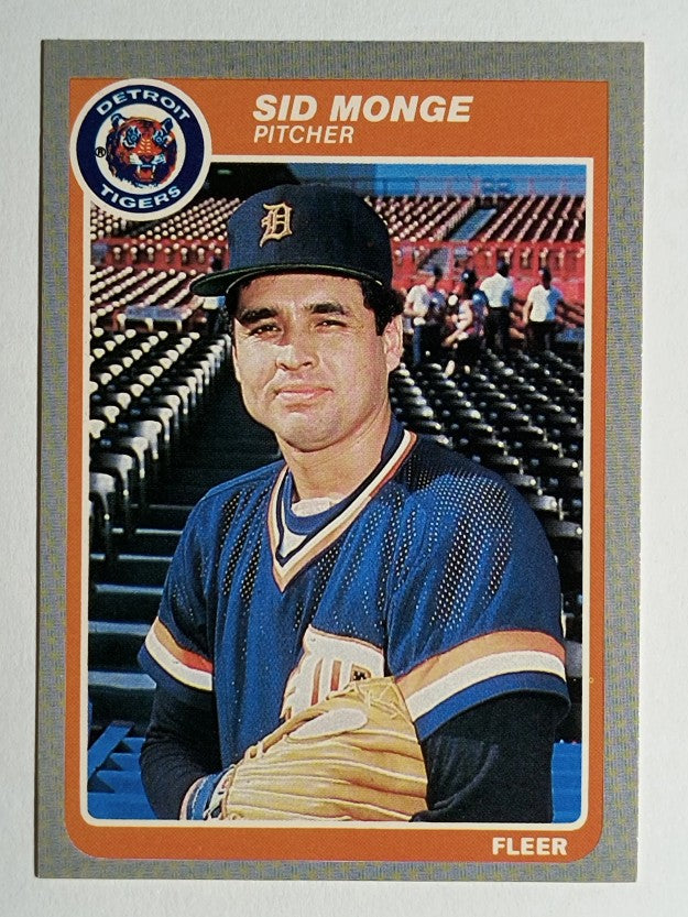 1985 Fleer #17 Sid Monge