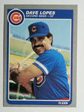 1985 Fleer #60 Dave Lopes
