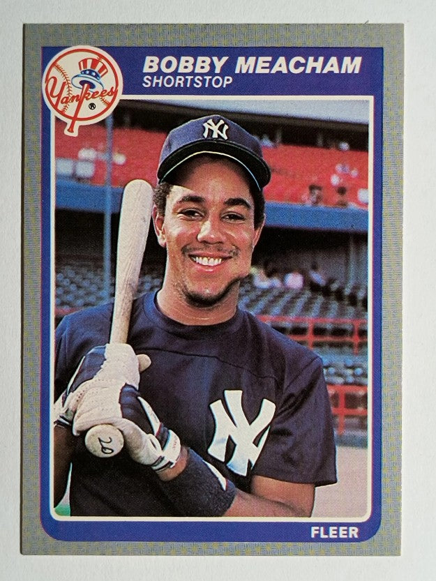 1985 Fleer #134 Bobby Meacham