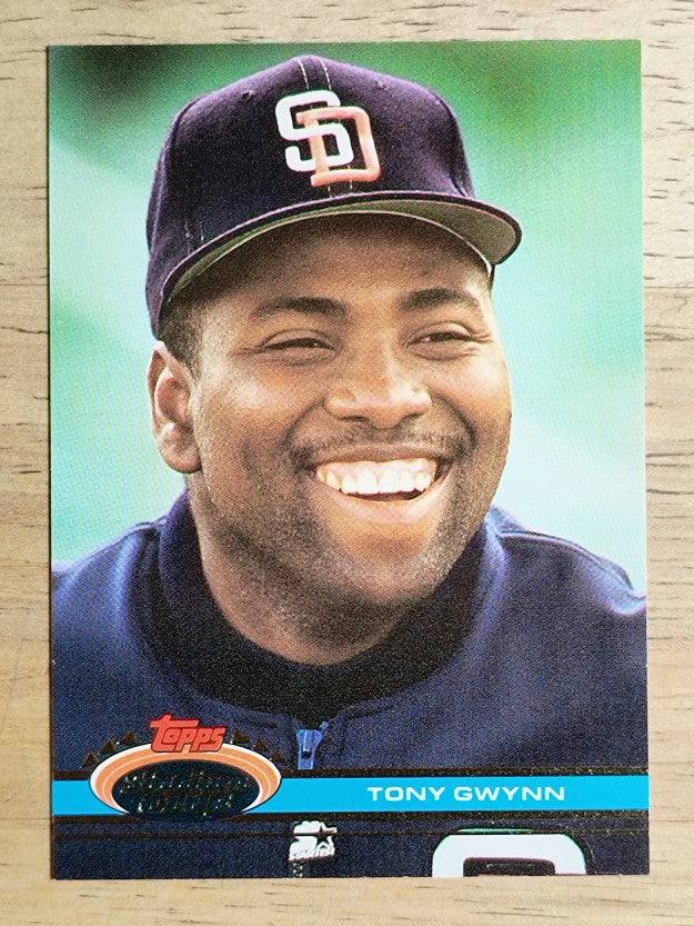 1991 Stadium Club #308 Tony Gwynn