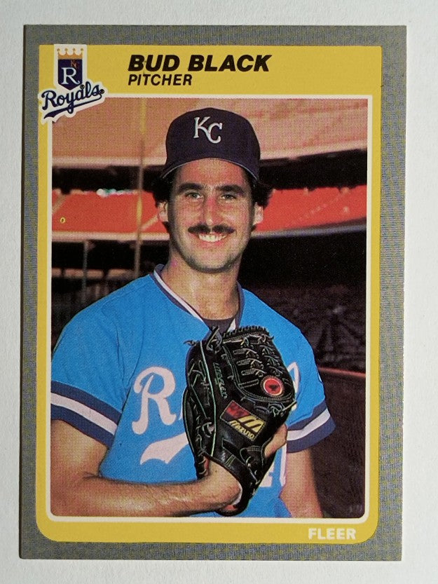 1985 Fleer #198 Bud Black