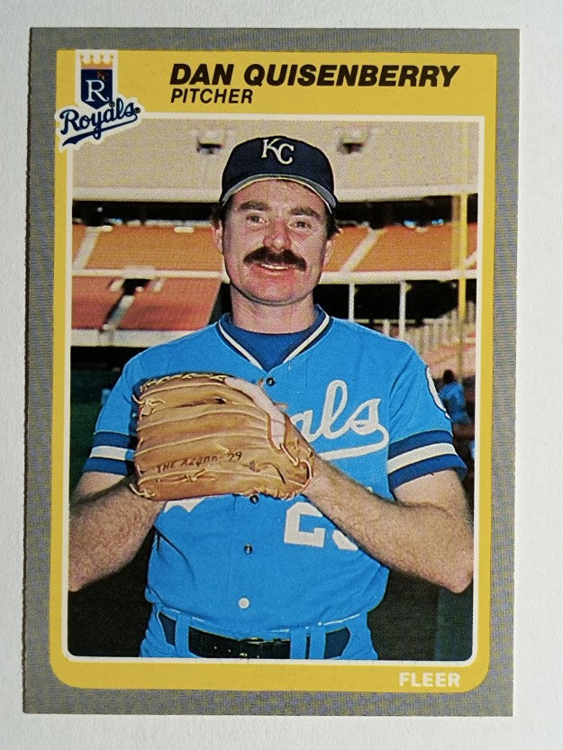 1985 Fleer #211 Dan Quisenberry