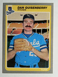 1985 Fleer #211 Dan Quisenberry