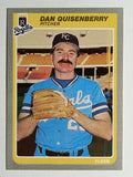 1985 Fleer #211 Dan Quisenberry