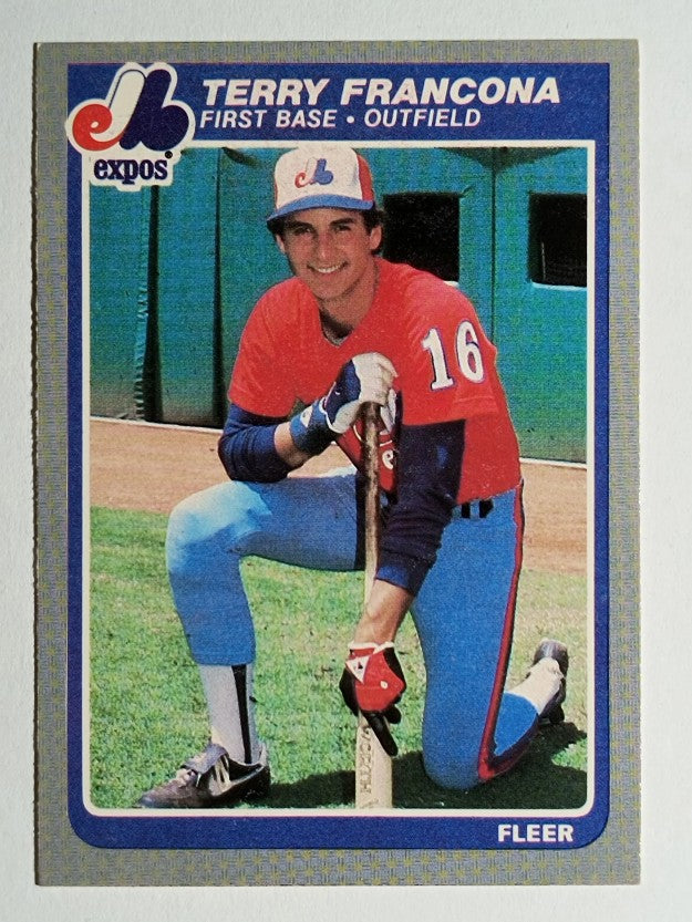 1985 Fleer #398 Terry Francona