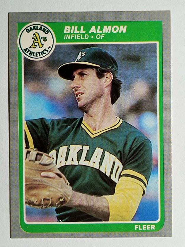 1985 Fleer #414 Bill Almon