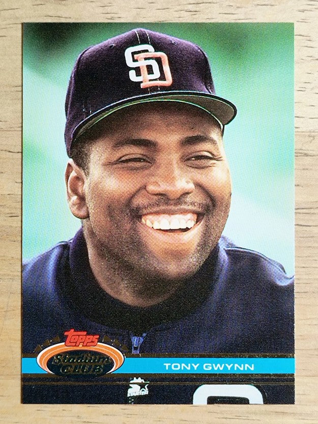 1991 Stadium Club #308 Tony Gwynn