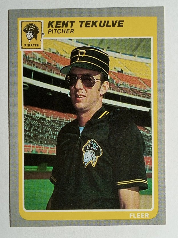 1985 Fleer #477 Kent Tekulve