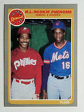 1985 Fleer #634 Dwight Gooden/Juan Samuel