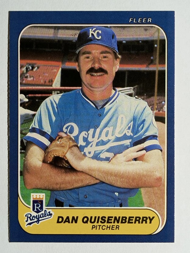 1986 Fleer #18 Dan Quisenberry