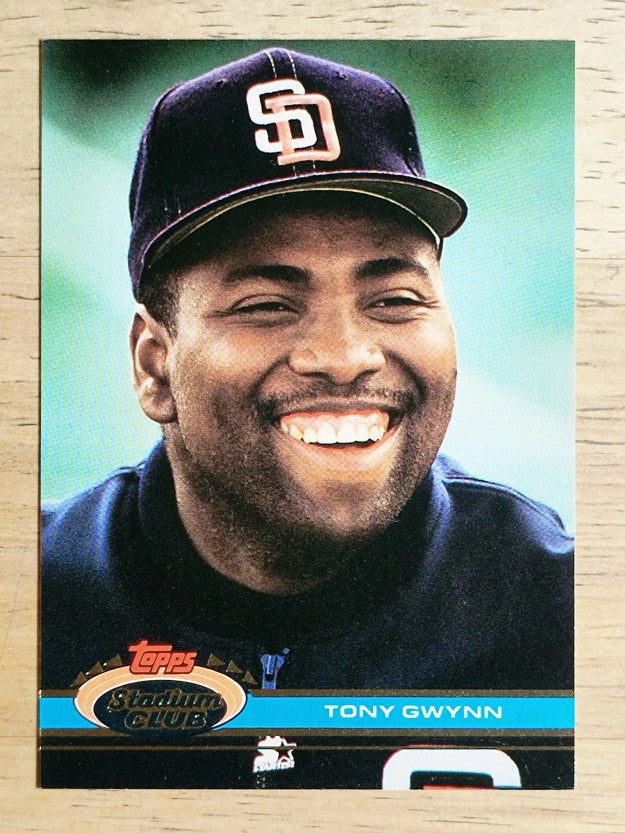 1991 Stadium Club #308 Tony Gwynn