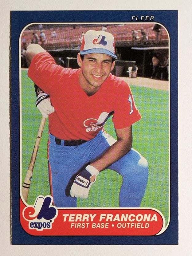 1986 Fleer #248 Terry Francona