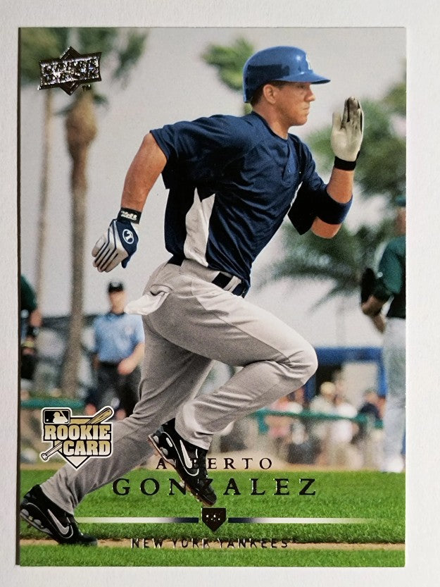 2008 Upper Deck #316 Alberto Gonzalez RC