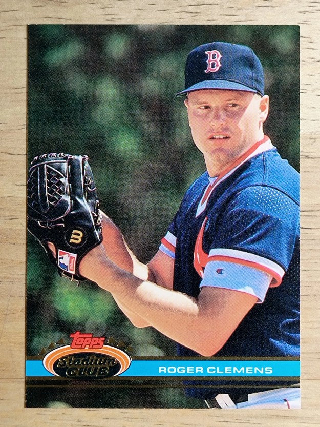 1991 Stadium Club #309 Roger Clemens
