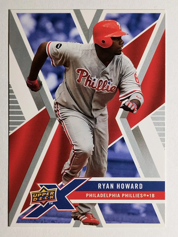 2008 Upper Deck X #76 Ryan Howard
