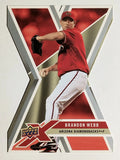 2008 Upper Deck X Die Cut #3 Brandon Webb