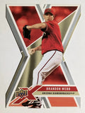 2008 Upper Deck X Die Cut #3 Brandon Webb