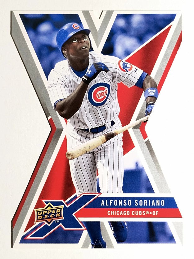 2008 Upper Deck X Die Cut #21 Alfonso Soriano