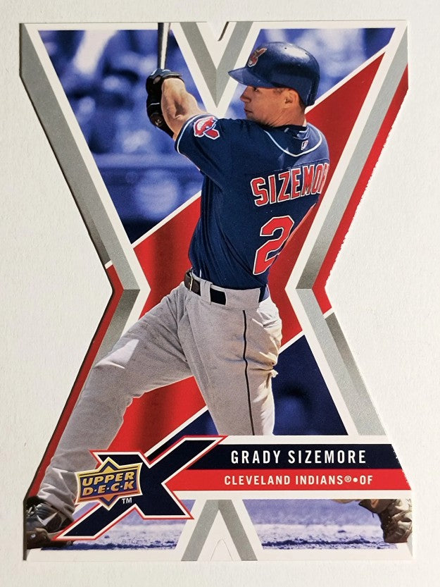 2008 Upper Deck X Die Cut #35 Grady Sizemore