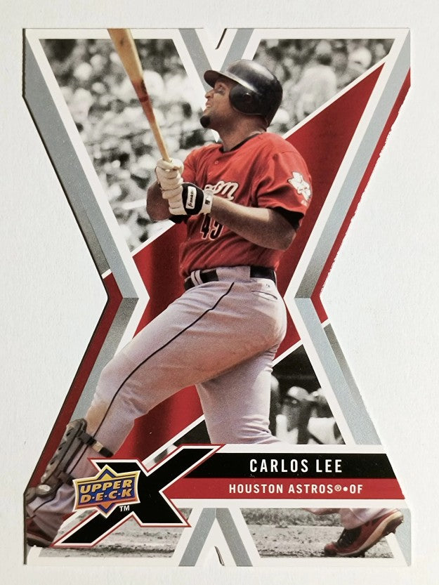 2008 Upper Deck X Die Cut #45 Carlos Lee