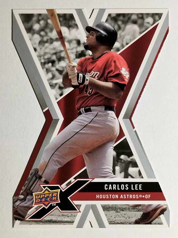 2008 Upper Deck X Die Cut #45 Carlos Lee