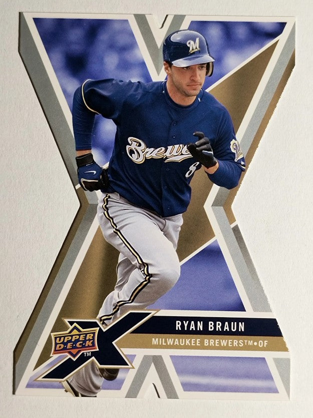 2008 Upper Deck X Die Cut #56 Ryan Braun