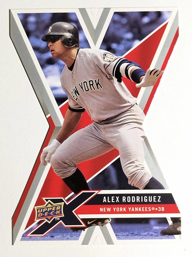2008 Upper Deck X Die Cut #68 Alex Rodriguez