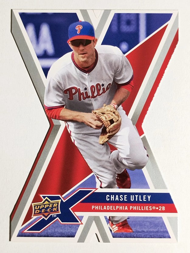 2008 Upper Deck X Die Cut #77 Chase Utley