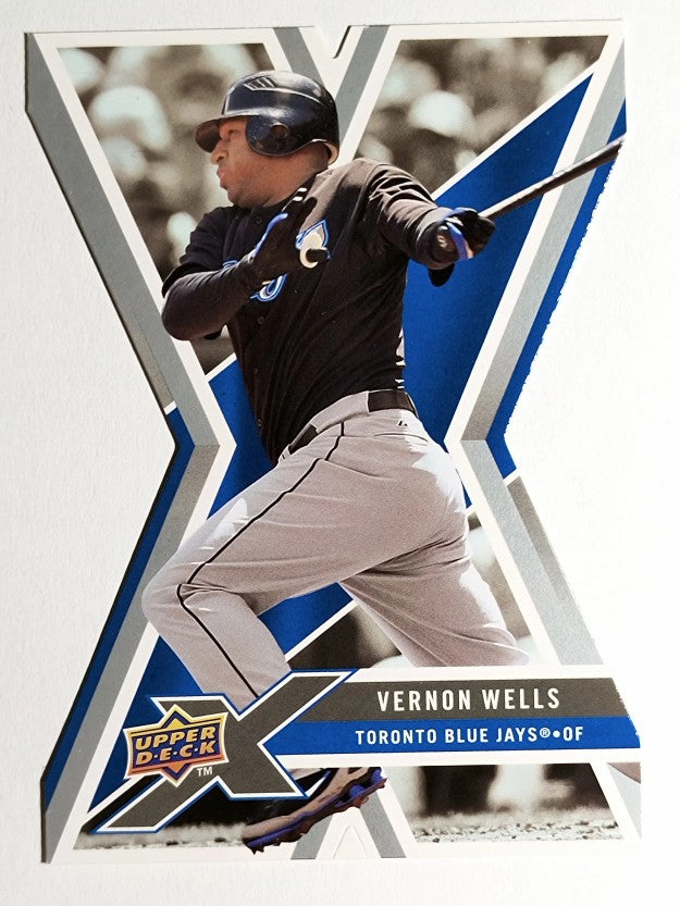 2008 Upper Deck X Die Cut #97 Vernon Wells