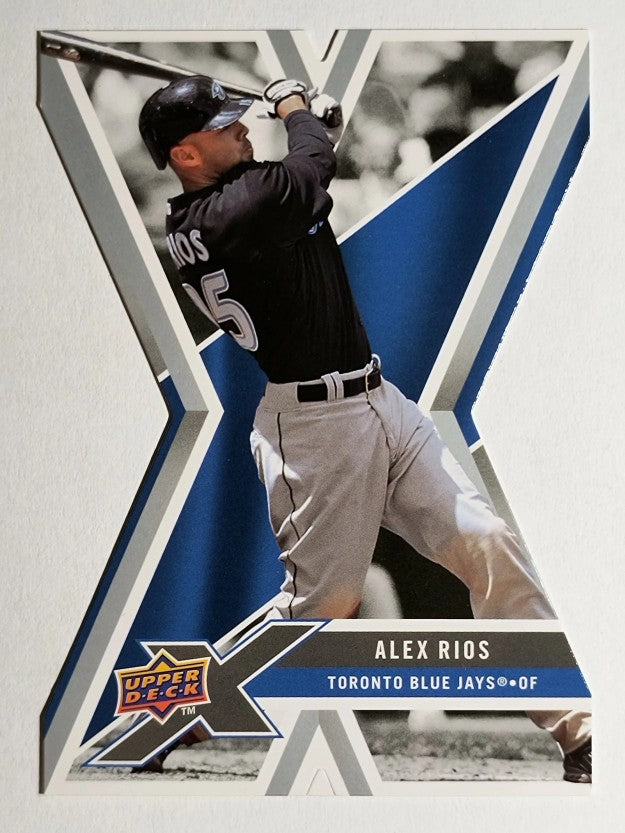 2008 Upper Deck X Die Cut #98 Alex Rios