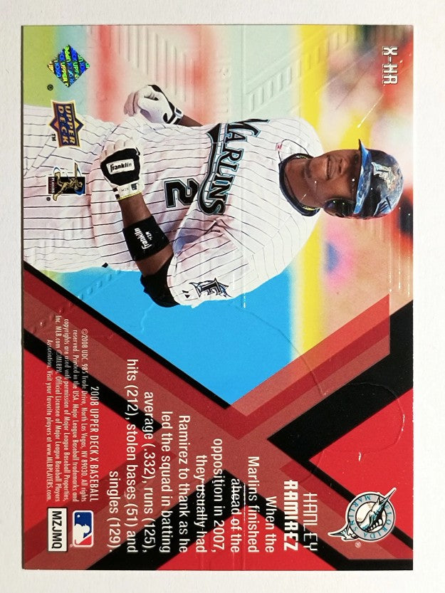 2008 Upper Deck X Xponential #HR Hanley Ramirez