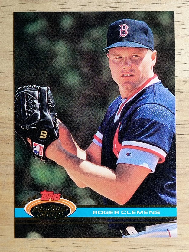 1991 Stadium Club #309 Roger Clemens