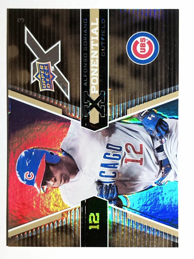 2008 Upper Deck X Xponential 3 #AS Alfonso Soriano