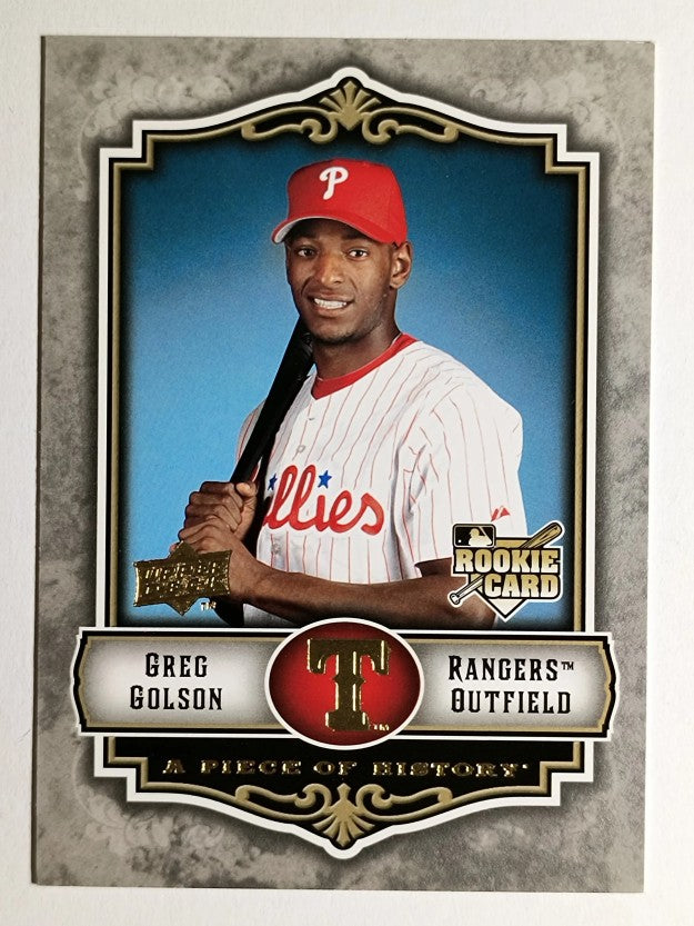 2009 UD A Piece of History #119 Greg Golson