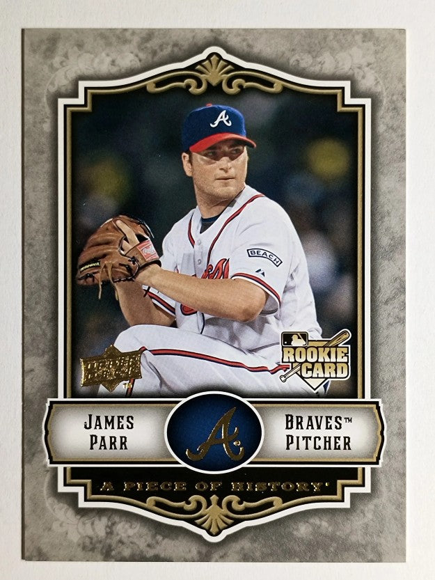 2009 UD A Piece of History #131 James Parr