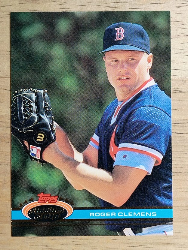1991 Stadium Club #309 Roger Clemens