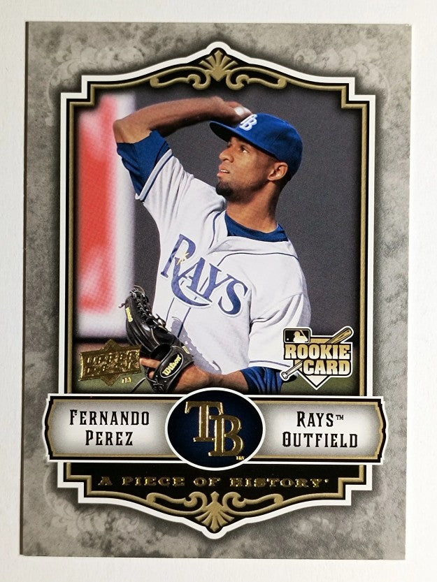 2009 UD A Piece of History #143 Fernando Perez
