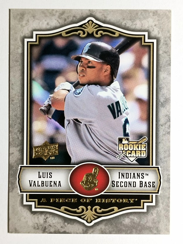 2009 UD A Piece of History #147 Luis Valbuena RC