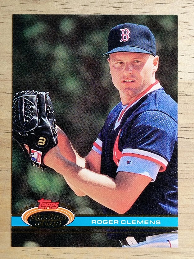 1991 Stadium Club #309 Roger Clemens