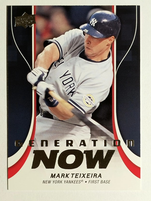2009 Upper Deck Update Generation Now #GN39 Mark Teixeira