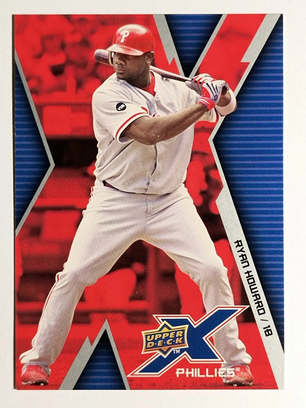 2009 Upper Deck X #69 Ryan Howard