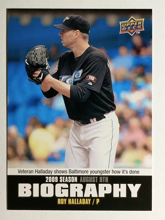 2010 Upper Deck Season Biography #SB142 Roy Halladay